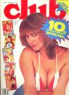 Marilyn Chambers magazine cover appearance Club March 1985