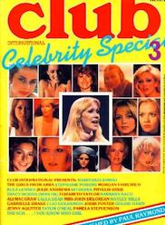 Club Celebrity Special # 3 magazine back issue Club Celebrity Special magizine back copy 