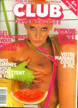 Club Hommes # 4 magazine back issue Club Hommes magizine back copy 