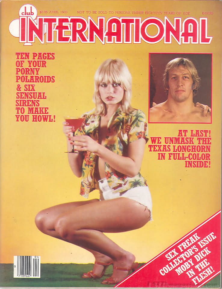 Club International April 1980 magazine back issue Club International magizine back copy Club International April 1980 Magazine Back Issue Published by Paul Raymond Publishing Group for Adults. Ten Pages Of Your Porny Polaroids & Six Sensual Sirens To Make You Howl!.