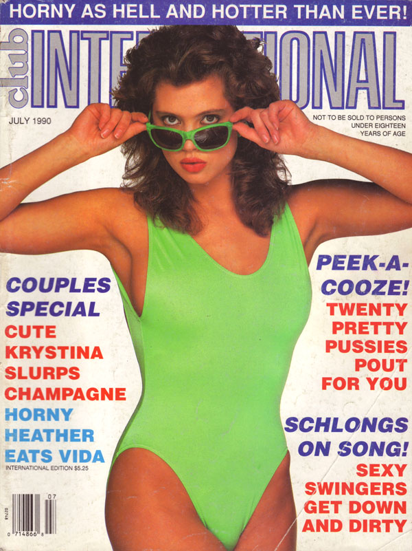 Club International July 1990 Magazine, Club Int'l Jul 1990.