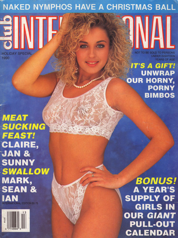 Club International Holiday 1990 magazine back issue Club International magizine back copy porn babes horny magazine girls nude pics clubinternational xxx exlicit photots tits orgy sex porn