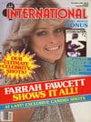 Farrah Fawcett magazine cover appearance Club International December 1982