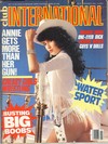 Aneta B magazine cover appearance Club International November 1984