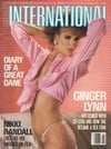Ginger Allen magazine pictorial Club International November 1986