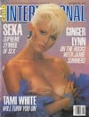 Ginger Allen magazine pictorial Club International September 1987
