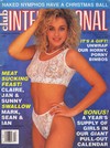 Dorothiea Hudley magazine pictorial Club International Holiday 1990