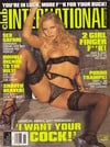 Stacy Valentine magazine pictorial Club International November 1999