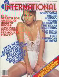 Janine Lindemulder magazine pictorial Club International: Canada April 1981