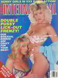 Aneta B magazine pictorial Club International: International Edition March 1992