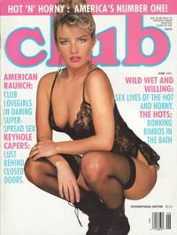 Joanie Allum magazine pictorial Club: International Edition June 1991