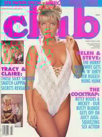 Joanie Allum magazine pictorial Club: International Edition March 1993