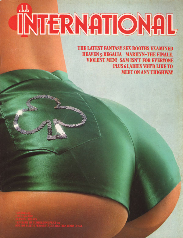 Club International UK Vol. 6 # 9 magazine back issue Club International UK magizine back copy club international sex mag 70s porn classic ass pics xxx dirty slutty porn pix back issues uk pron x