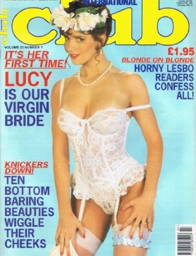 Club International UK Vol. 22 # 7 magazine back issue Club International UK magizine back copy Club International UK Vol. 22 # 7 Vintage Adult Magazine Back Issue Published by Paul Raymond Publishing Group. Blonde On Blonde Horny Lesbo Readers Confess All!.