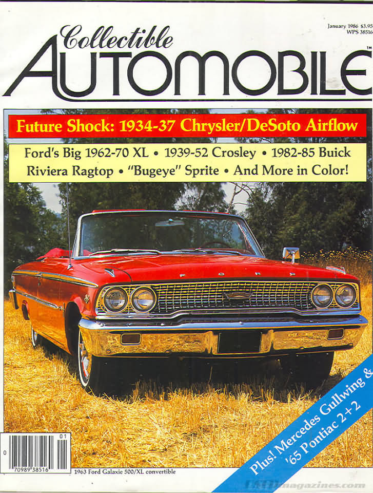 Collectible Automobile Vol. 2 # 5 magazine back issue Collectible Automobile magizine back copy 