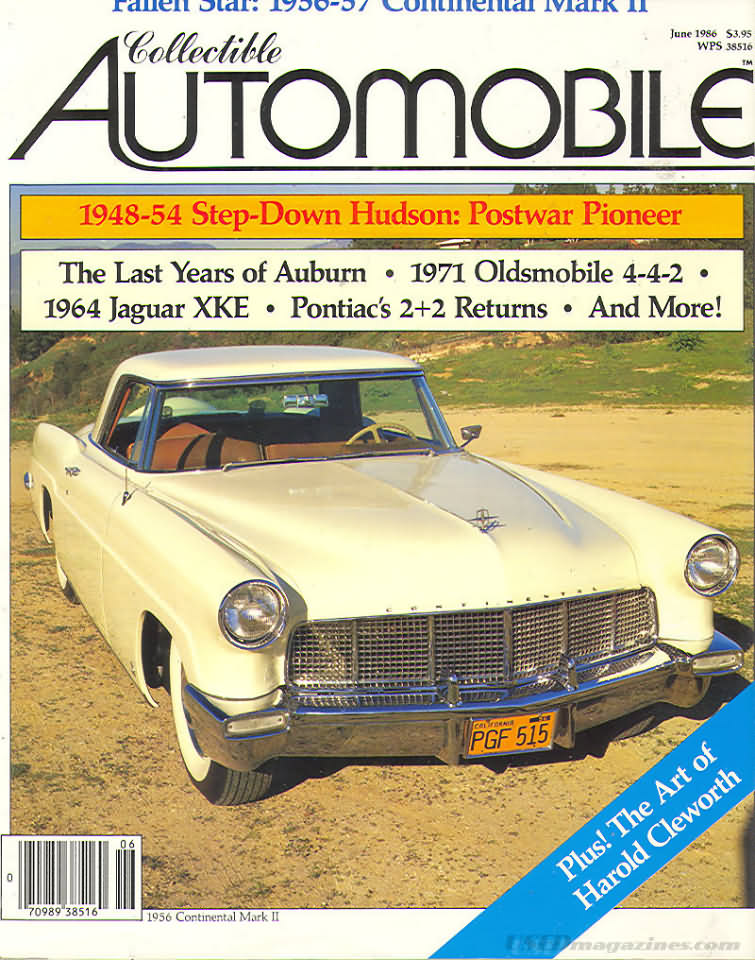Collectible Automobile Vol. 3 # 1 magazine back issue Collectible Automobile magizine back copy 