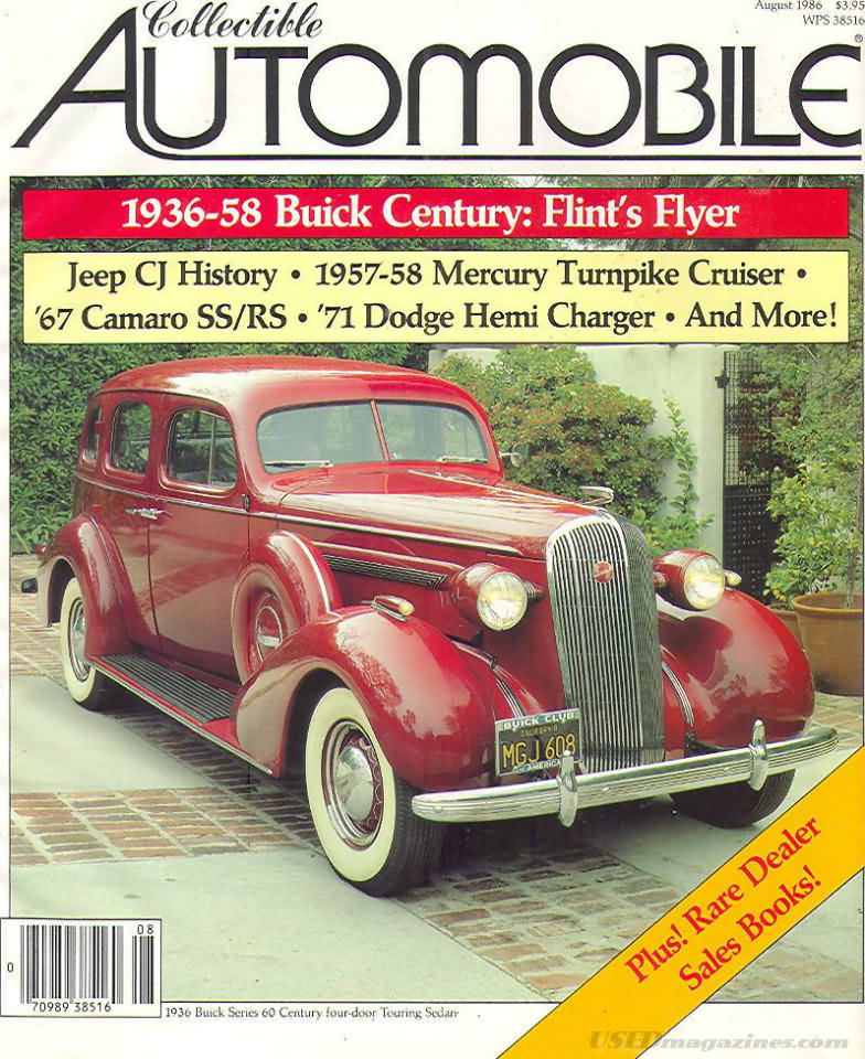 Collectible Automobile Vol. 3 # 2 magazine back issue Collectible Automobile magizine back copy 