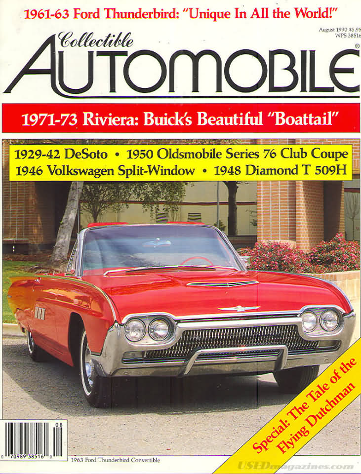 Collectible Automobile Vol. 7 # 2 magazine back issue Collectible Automobile magizine back copy 