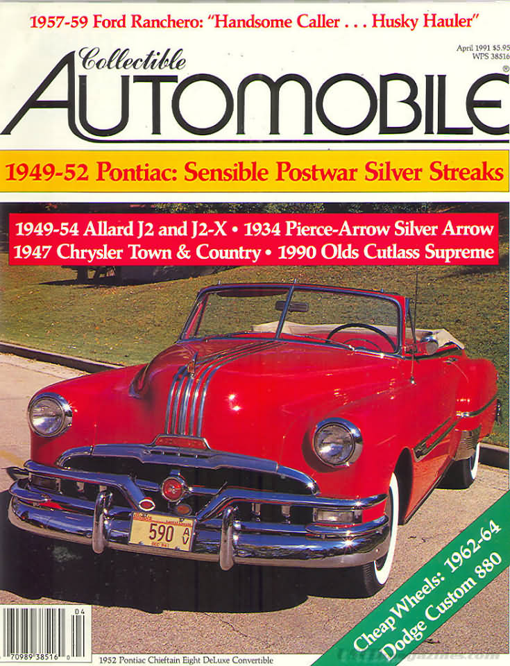 Collectible Automobile Vol. 7 # 6 magazine back issue Collectible Automobile magizine back copy 