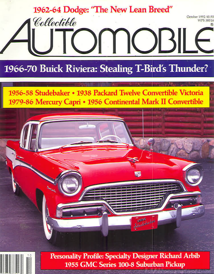Collectible Automobile Vol. 9 # 3 magazine back issue Collectible Automobile magizine back copy 