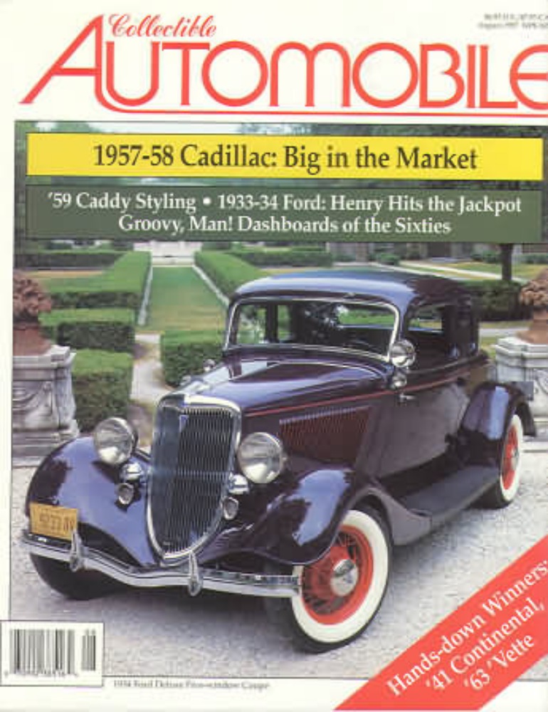 Collectible Automobile Vol. 14 # 2 magazine back issue Collectible Automobile magizine back copy 