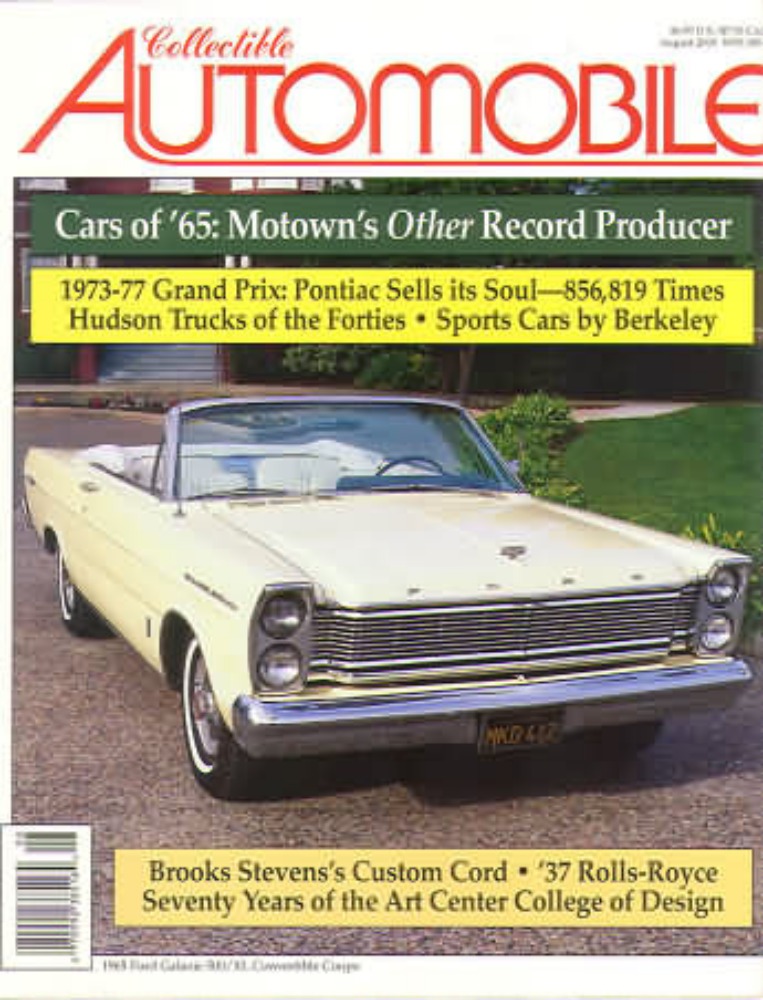 Collectible Automobile Vol. 17 # 2 magazine back issue Collectible Automobile magizine back copy 