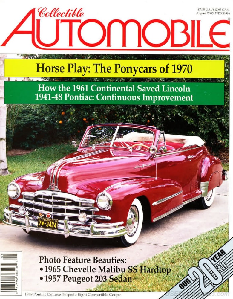 Collectible Automobile Vol. 20 # 2 magazine back issue Collectible Automobile magizine back copy 