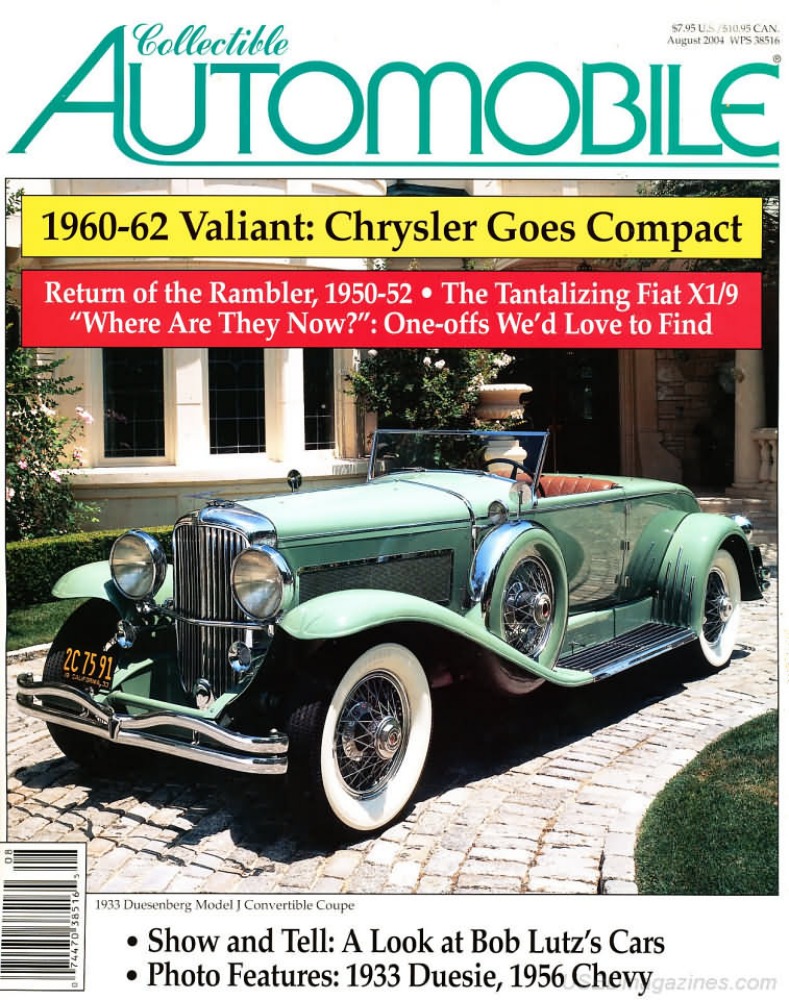 Collectible Automobile Vol. 21 # 2 magazine back issue Collectible Automobile magizine back copy 