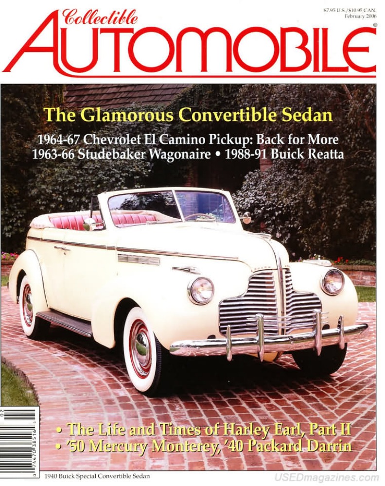 Collectible Automobile Vol. 22 # 5 magazine back issue Collectible Automobile magizine back copy 