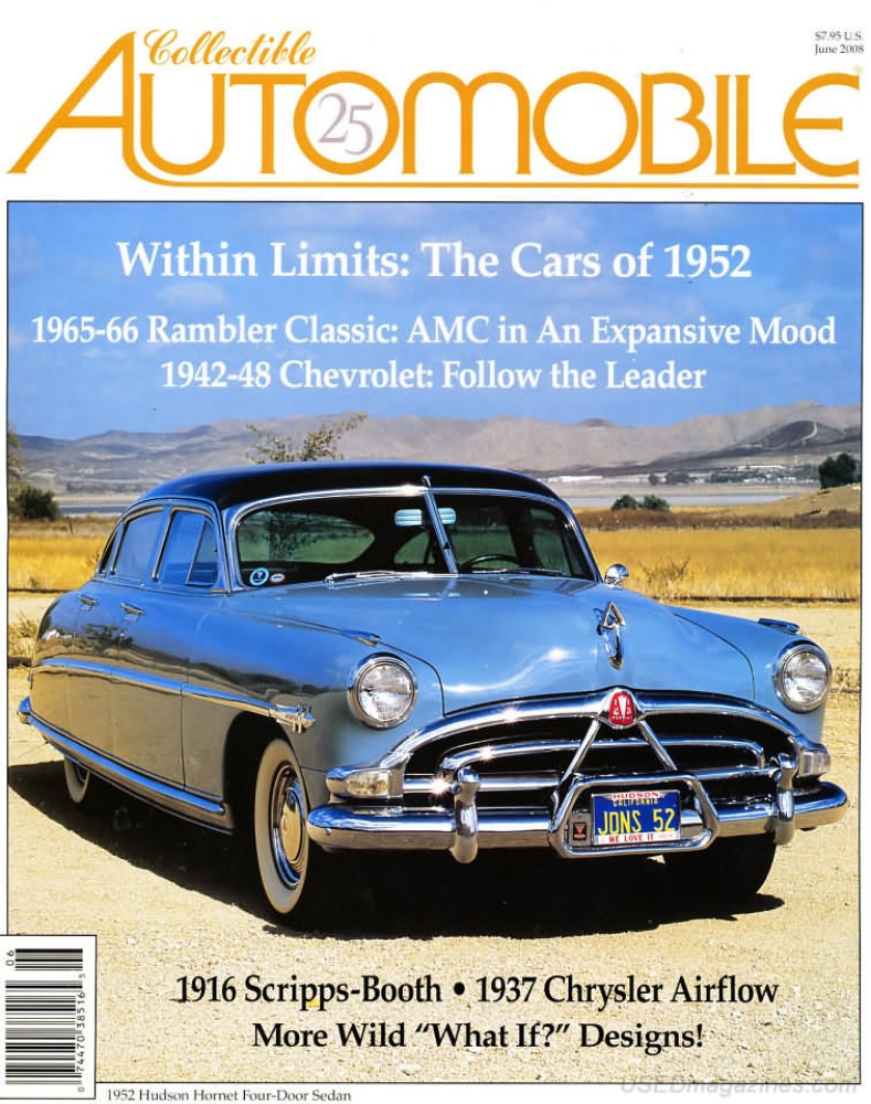 Collectible Automobile Vol. 25 # 1 magazine back issue Collectible Automobile magizine back copy 