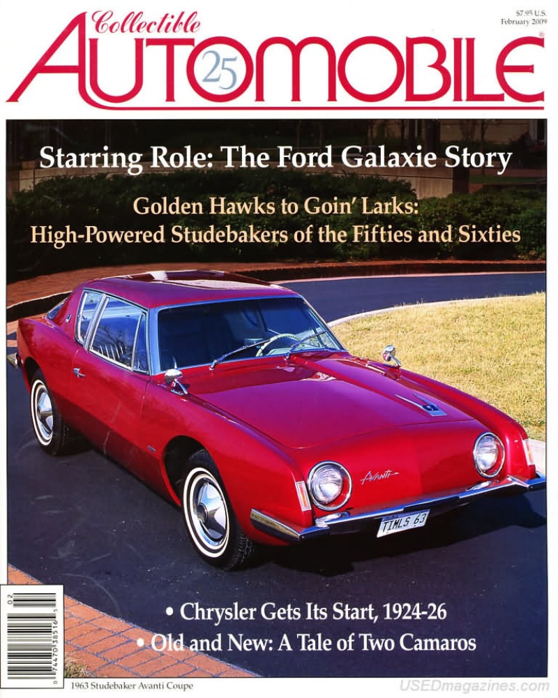 Collectible Automobile Vol. 25 # 5 magazine back issue Collectible Automobile magizine back copy 