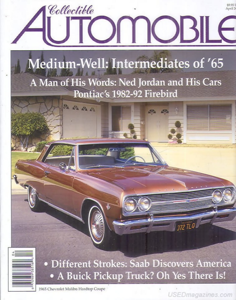 Collectible Automobile Vol. 30 # 6 magazine back issue Collectible Automobile magizine back copy 