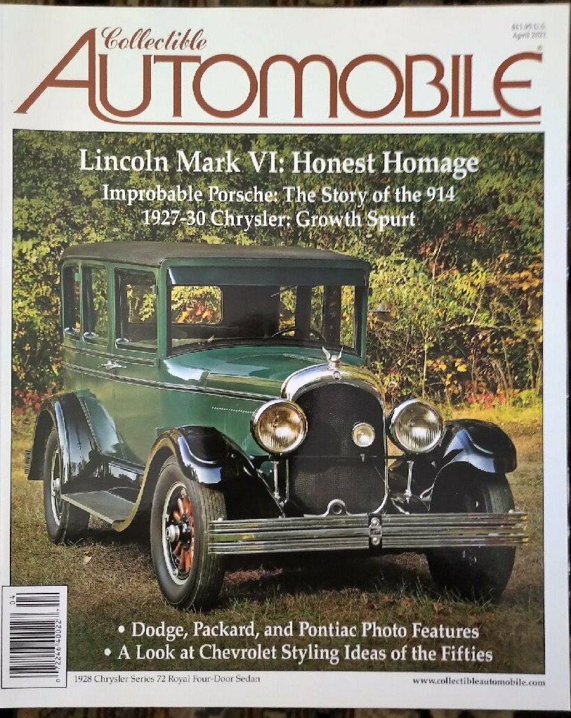 Collectible Automobile Vol. 37 # 6 magazine back issue Collectible Automobile magizine back copy 