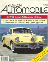 Collectible Automobile Vol. 2 # 2 magazine back issue