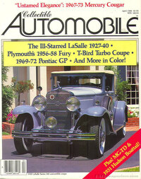 Collectible Automobile Vol. 2 # 6 magazine back issue