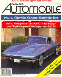Collectible Automobile Vol. 6 # 6 magazine back issue