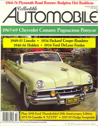 Collectible Automobile Vol. 7 # 3 Magazine Back Copies Magizines Mags