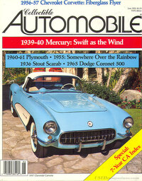 Collectible Automobile Vol. 8 # 1 Magazine Back Copies Magizines Mags