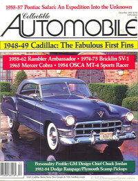 Collectible Automobile Vol. 9 # 4 magazine back issue