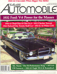 Collectible Automobile Vol. 10 # 4 magazine back issue