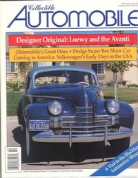 Collectible Automobile Vol. 14 # 5 magazine back issue