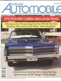 Collectible Automobile Vol. 17 # 1 magazine back issue cover image