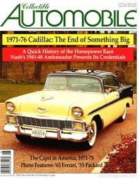 Collectible Automobile Vol. 19 # 1 magazine back issue cover image