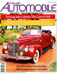Collectible Automobile Vol. 19 # 4 magazine back issue cover image