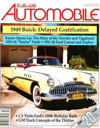 Collectible Automobile Vol. 20 # 4 magazine back issue cover image