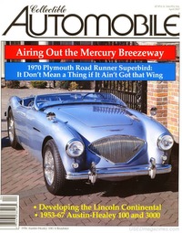 Collectible Automobile Vol. 23 # 6 magazine back issue