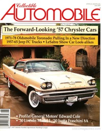 Collectible Automobile Vol. 24 # 1 magazine back issue