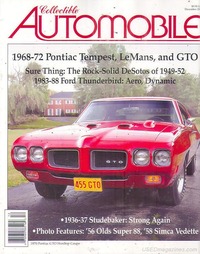 Collectible Automobile Vol. 28 # 4 Magazine Back Copies Magizines Mags