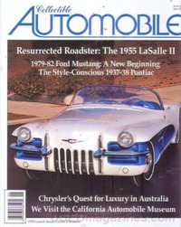 Collectible Automobile Vol. 30 # 1 Magazine Back Copies Magizines Mags