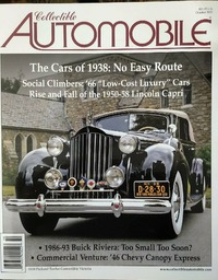 Collectible Automobile Vol. 38 # 3 magazine back issue